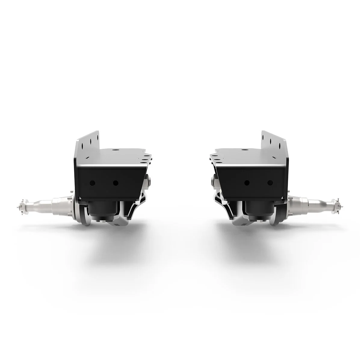 7000 lb HD Axle-Less Trailer Suspension w/ 4” Lift Spindles and Brake Flange - Image 5