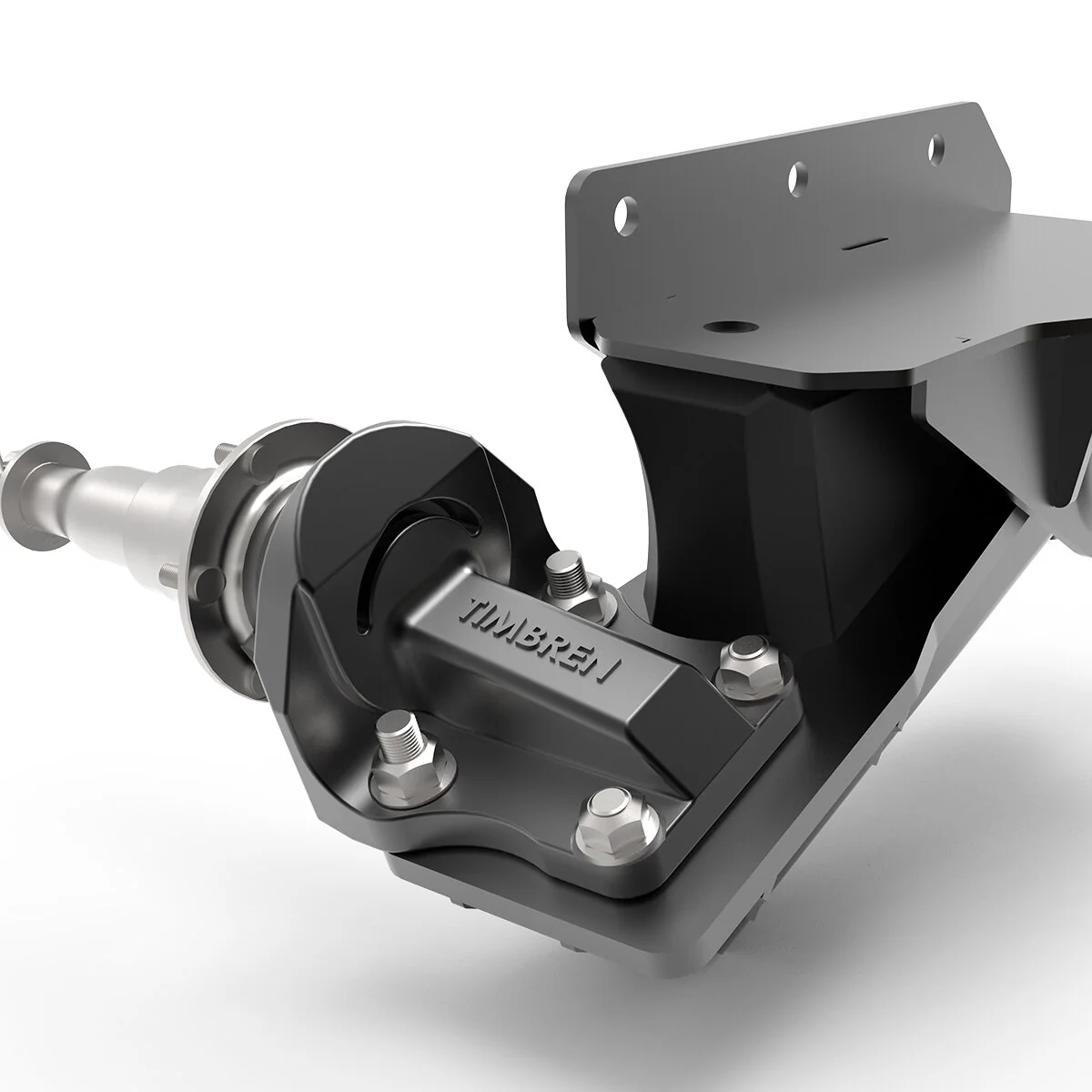 7000 lb HD Axle-Less Trailer Suspension w/ Long Spindles and Brake Flange