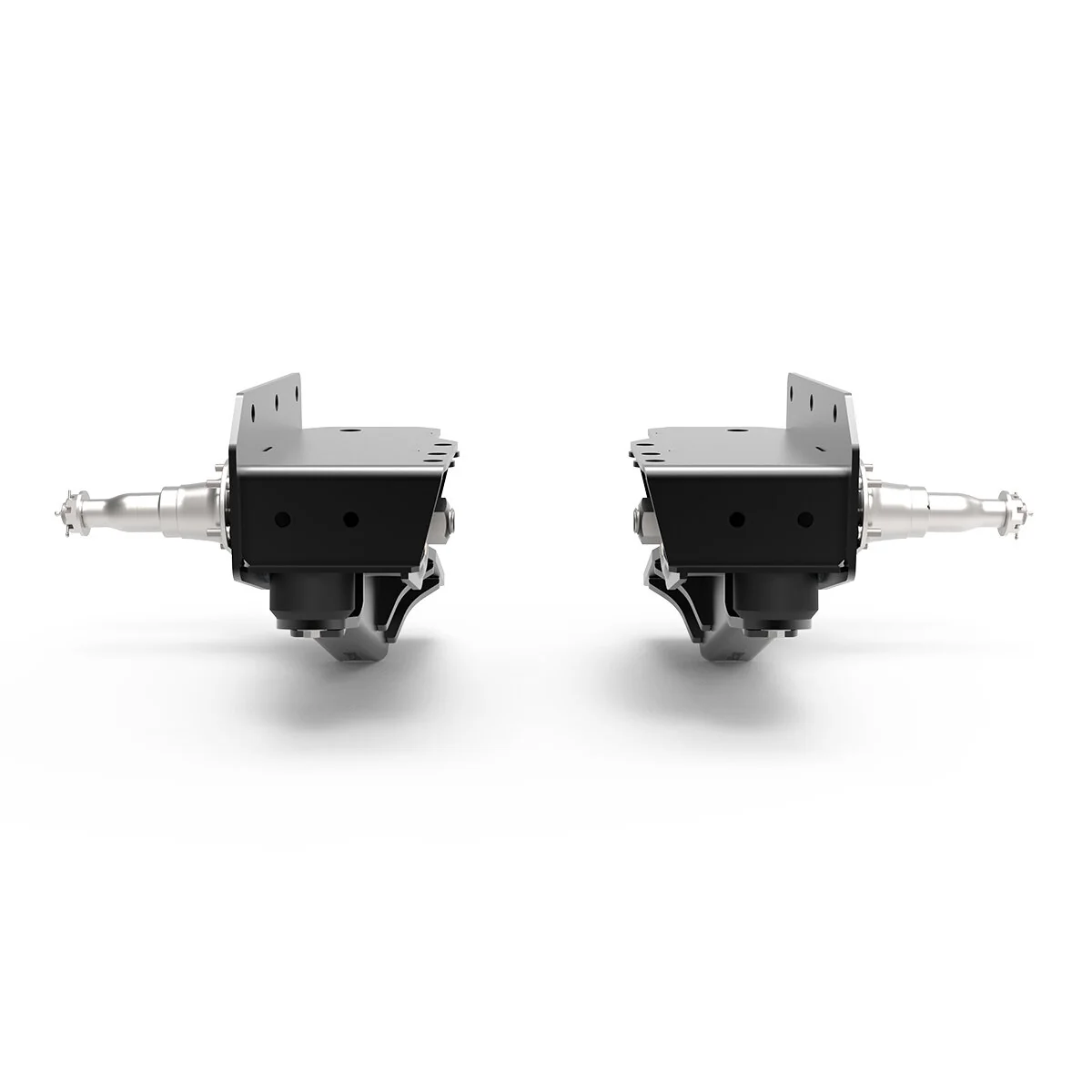 7000 lb HD Axle-Less Trailer Suspension w/ Long Spindles and Brake Flange - Image 5
