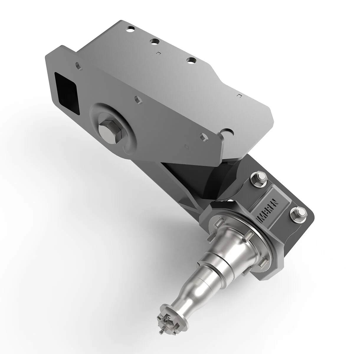 7000 lb HD Axle-Less Trailer Suspension w/ Brake Flange - Image 4