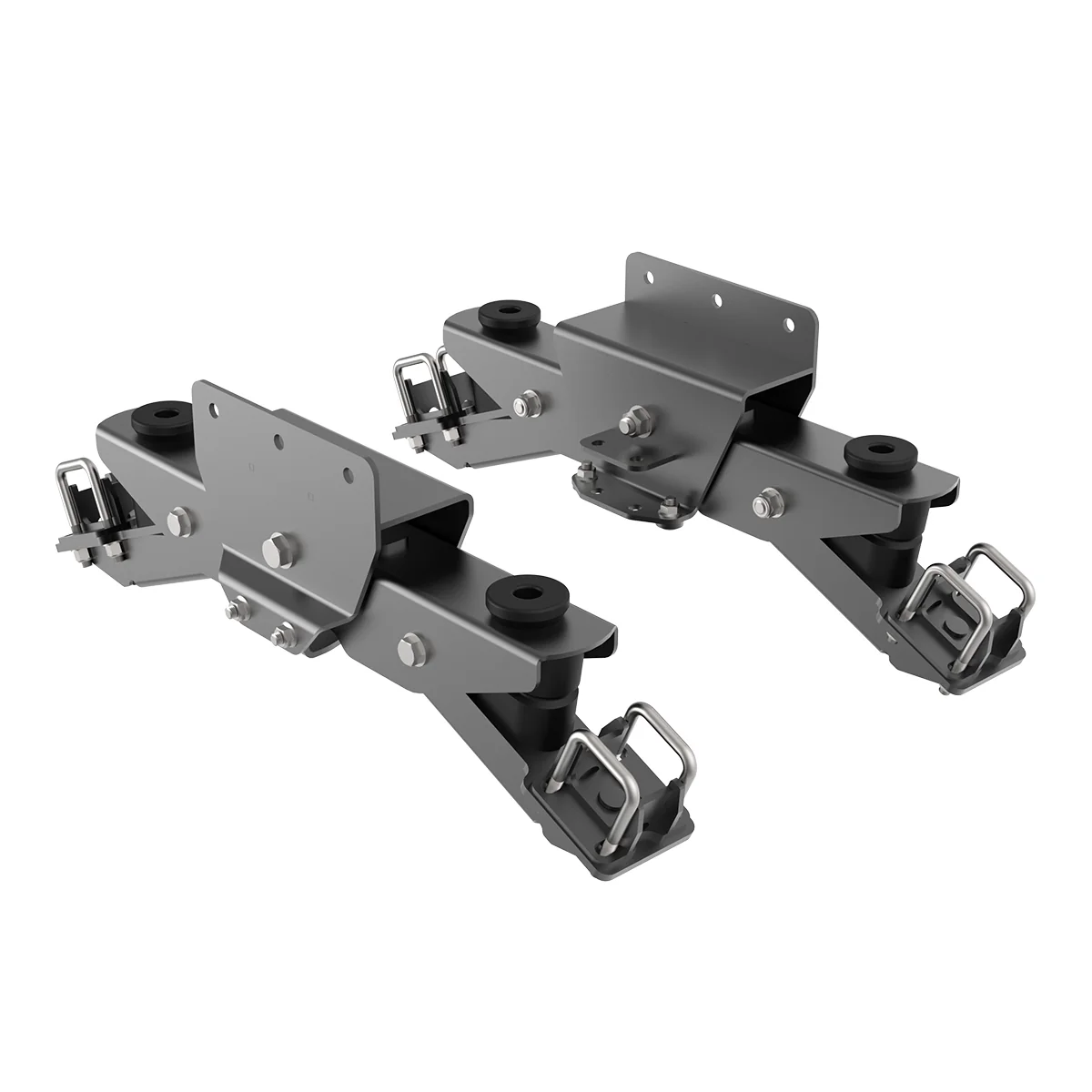 7000 lb Tandem Axle Silent Ride Trailer Suspension with 33 inch Axle Spread - Image 21