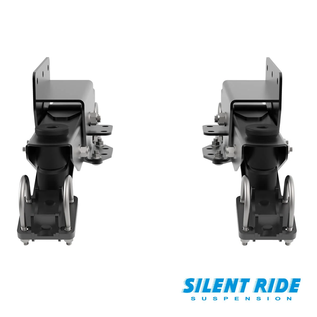 7000 lb Tandem Axle Silent Ride Trailer Suspension with 33 inch Axle Spread - Image 3