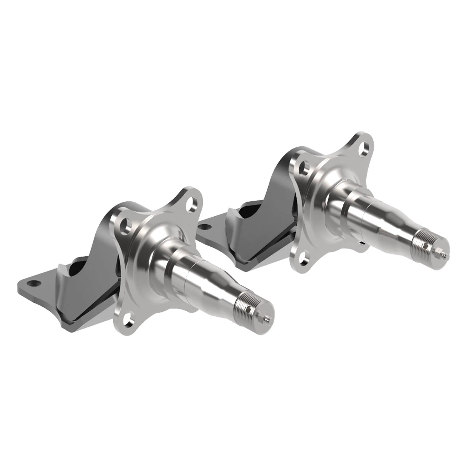 1200 lb Axle-Less Trailer Suspension w/ Brake Flange - Image 5