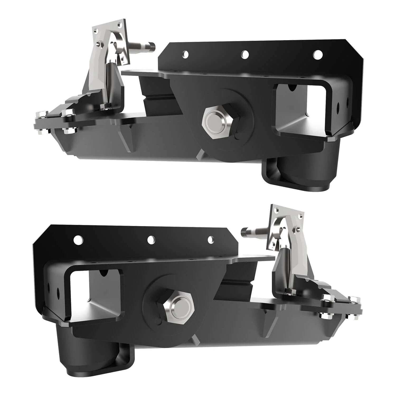 1 Tonne HD Axle-Less Trailer Suspension w/ 4” Drop - Image 3