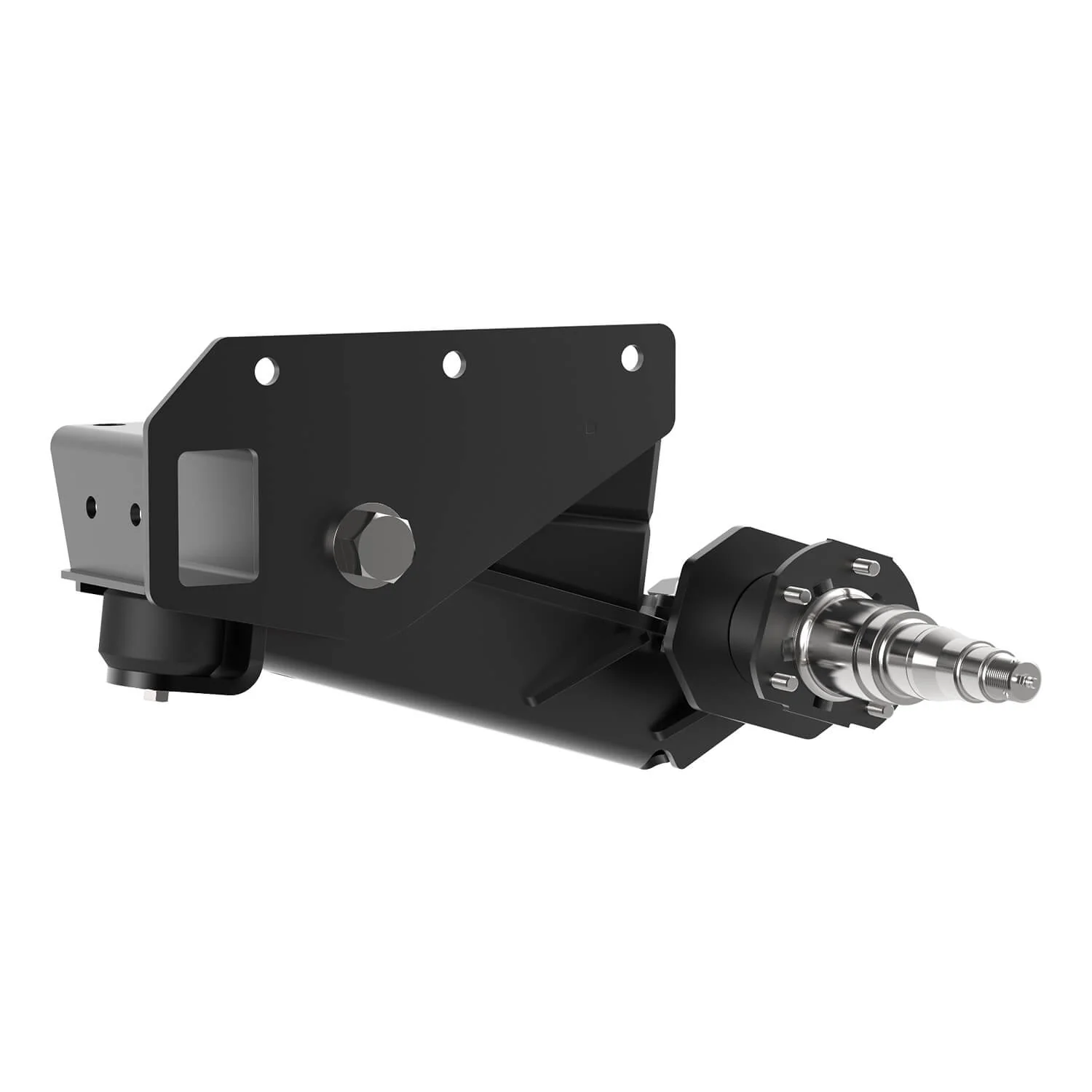 3500 lb HD Axle-Less Trailer Suspension w/ 2” Lift & Long Spindles