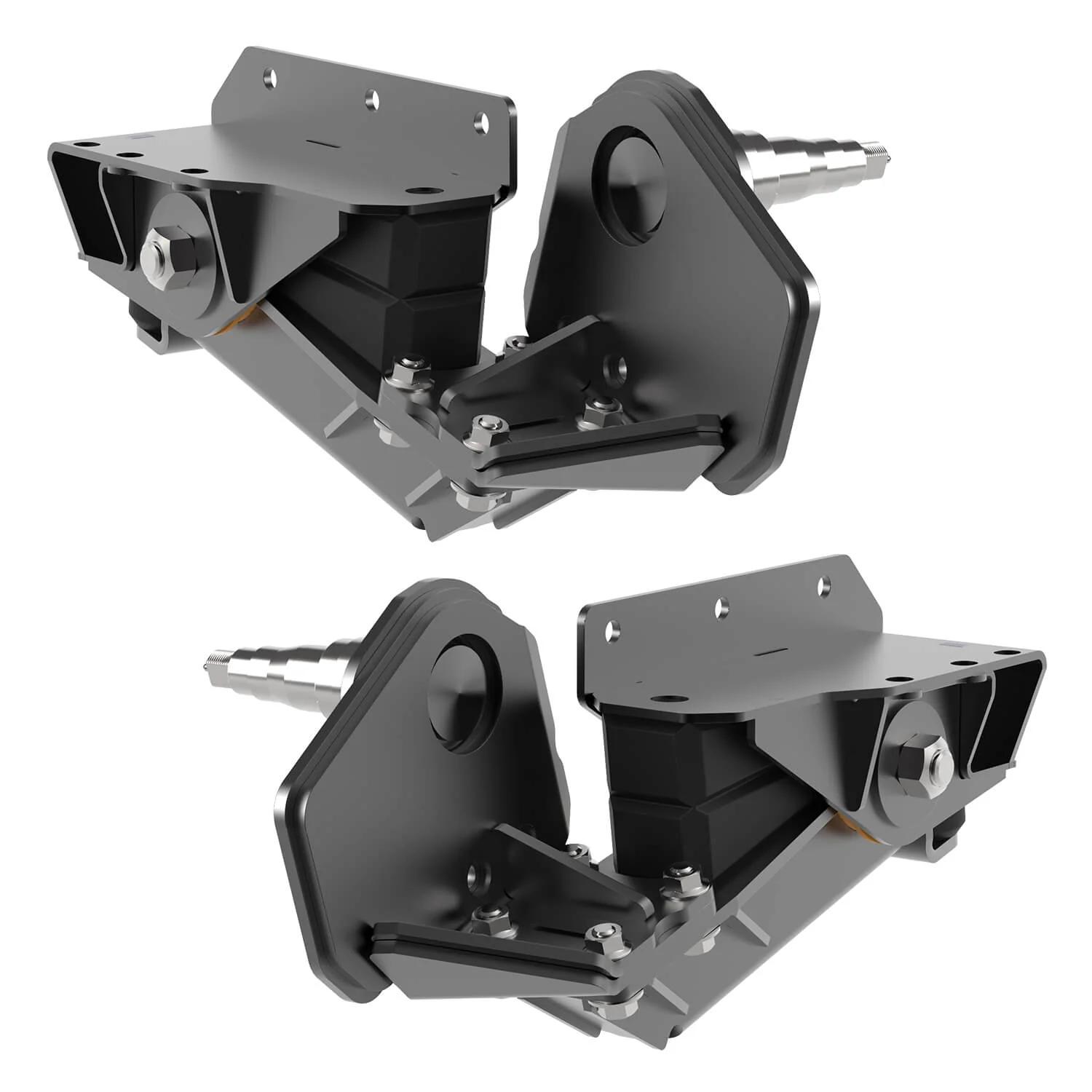 7000 lb Axle-Less Trailer Suspension w/ 4” Drop - Image 3